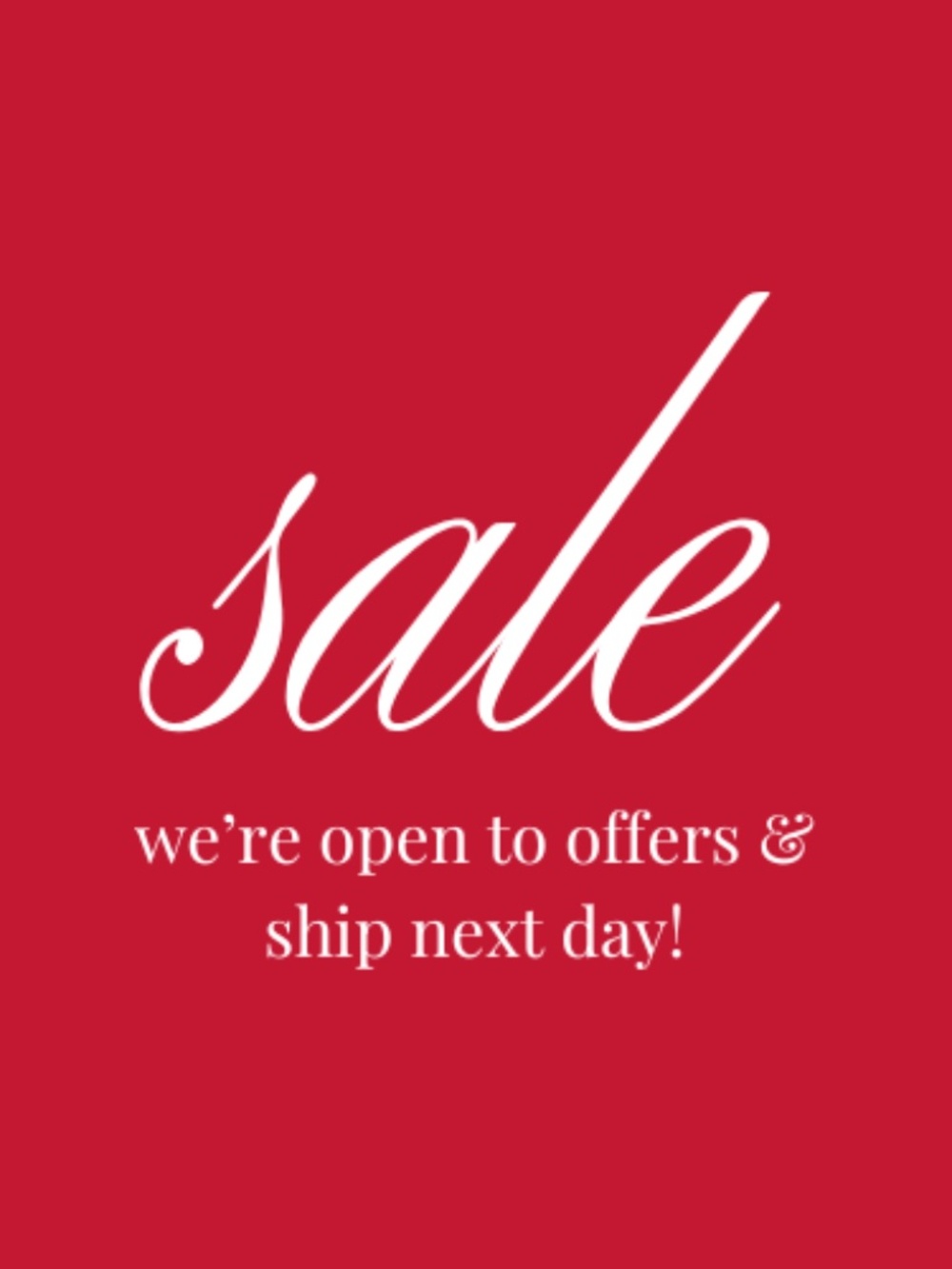 ❣️SALE❣️ OPEN TO OFFERS & SHIP NEXT DAY! ❣️